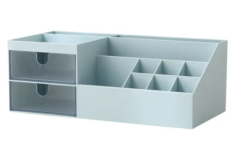 Blue Beauty Regimen Organizer 