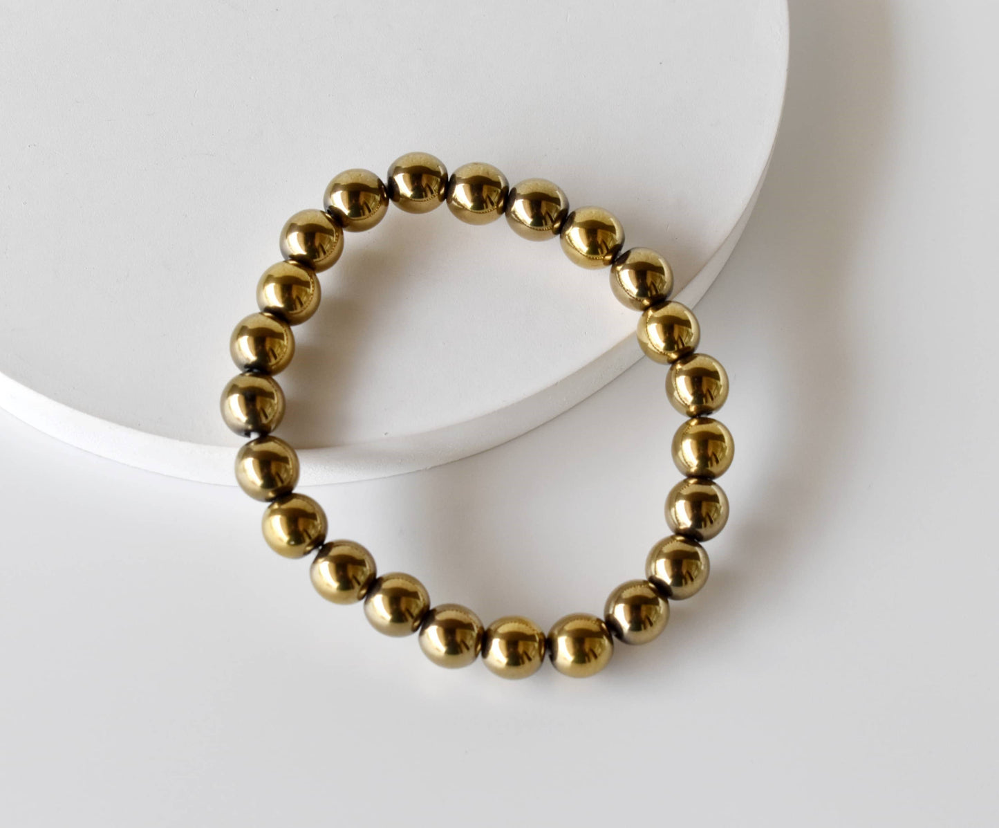 Golden Vitality Bracelet | Golden Hematite Healing Stone | Rated Shop PG